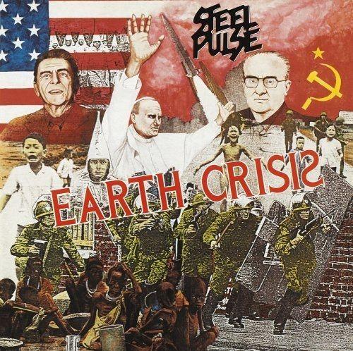 Portada de Álbum "Earth Crisis", de Steel Pulse