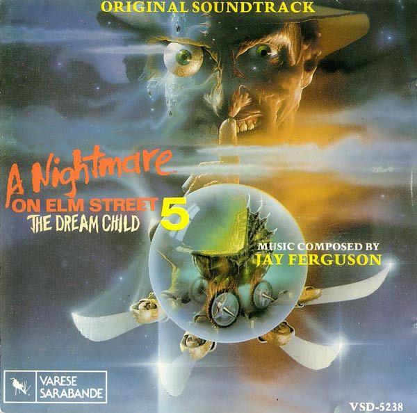 Capa do Álbum "A Nightmare On Elm Street 5: The Dream Child ", de Jay Ferguson