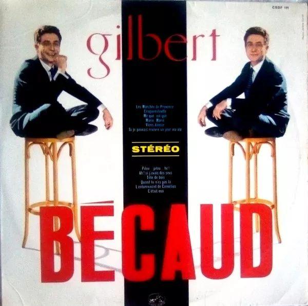 Portada del álbum "Gilbert Becaud ", de Gilbert Becaud
