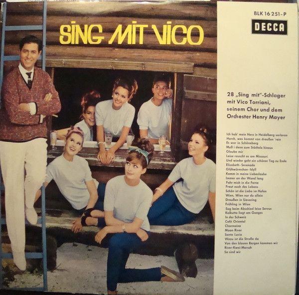 Album cover of "Sing Mit Vico" by Vico Torriani