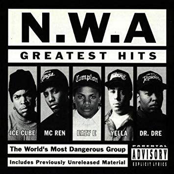 Capa do Álbum "Greatest Hits", de N.W.A.