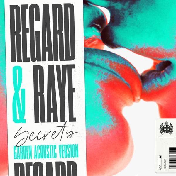 Capa do álbum "Secrets (Garden Acoustic Version) (feat. Regard)", de RAYE