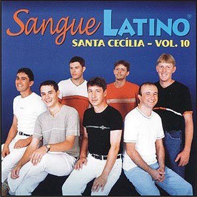 Portada de Álbum "Santa Cecília, Vol. 10", de Banda Sangue Latino