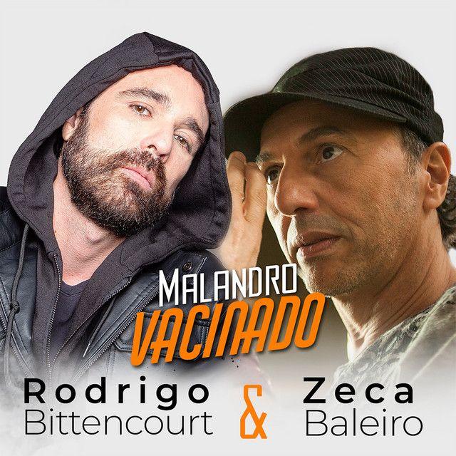 Album cover of "Malandro Vacinado (com Zimbher)" by Zeca Baleiro
