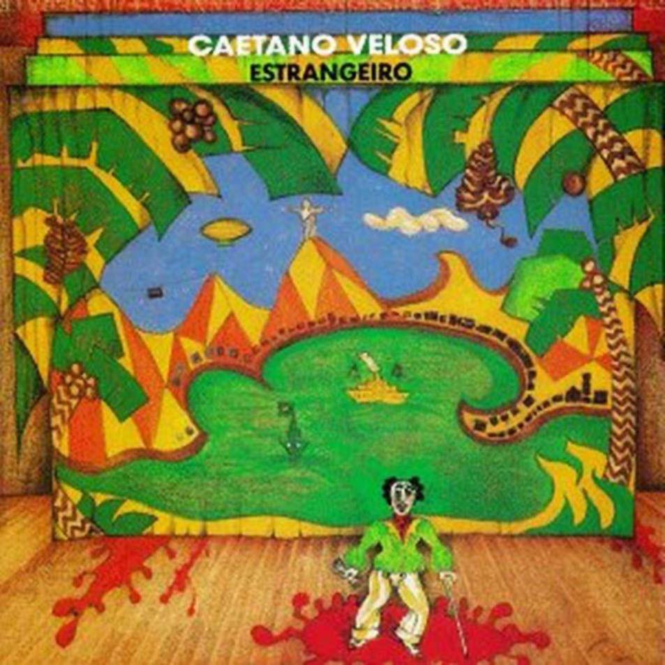 Portada del álbum "Estrangeiro", de Caetano Veloso