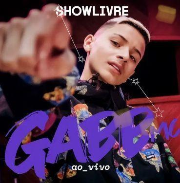 Portada de Álbum "Gabb Mc no Estúdio Showlivre", de Gabb MC