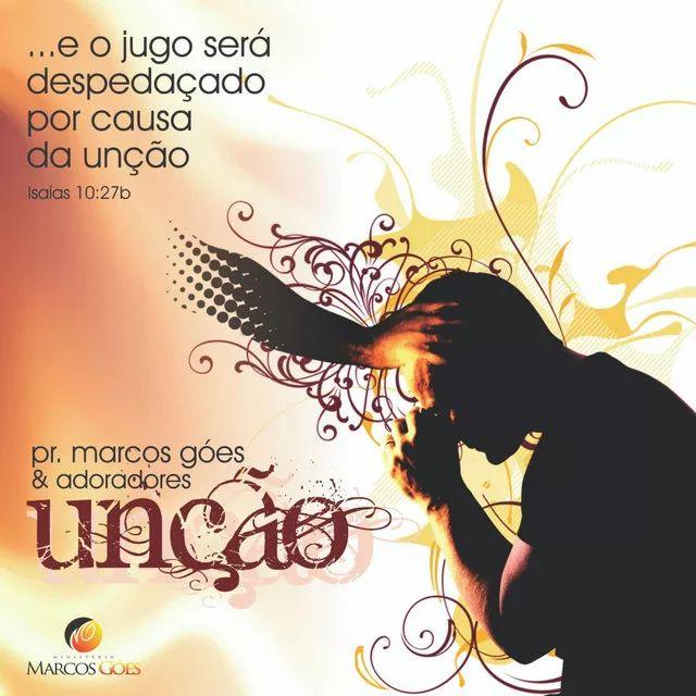 Capa do álbum "Unção", de Marcos Góes
