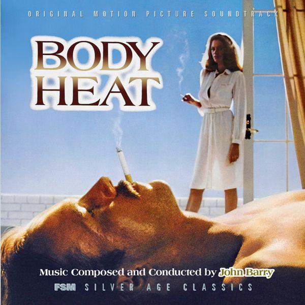 Capa do álbum "Body Heat", de John Barry