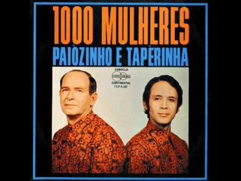 Portada de Álbum "Mil Mulheres", de Paiozinho e Taperinha