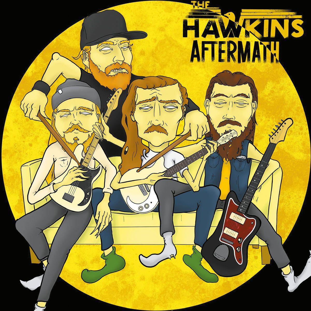 Portada de Sencillo/EP "Aftermath", de The Hawkins