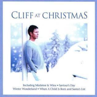 Capa do álbum "Cliff At Christmas", de Cliff Richard