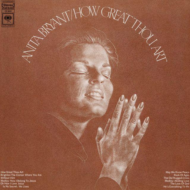 Portada de Álbum "How Great Thou Art", de Anita Bryant