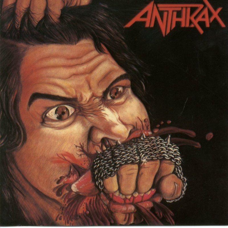 Capa do álbum "Fistful Of Metal", de Anthrax