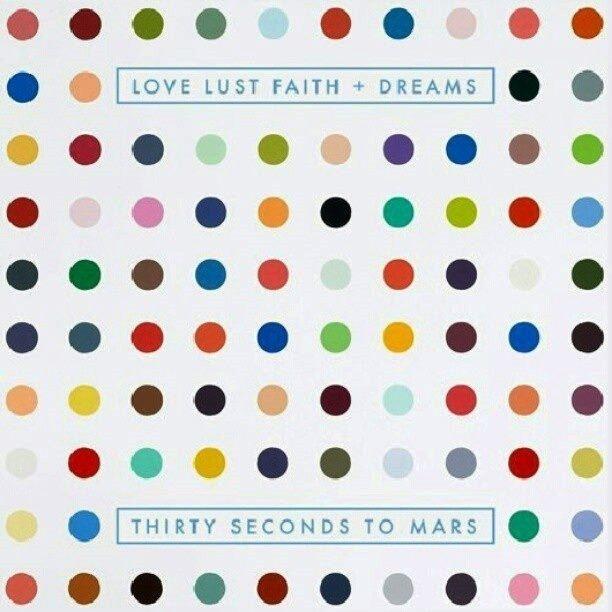 Portada de Álbum "Love Lust Faith + Dreams", de Thirty Seconds To Mars