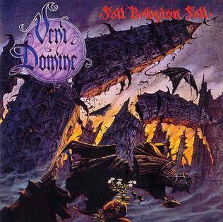 Portada de Álbum "Fall Babylon Fall", de Veni Domine
