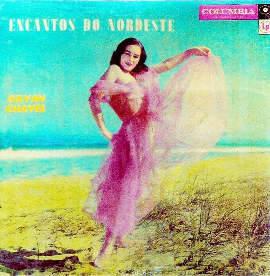 Portada de Álbum "Encantos do Nordeste", de Gilvan Chaves
