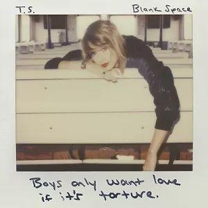 Portada del álbum "Blank Space", de Taylor Swift