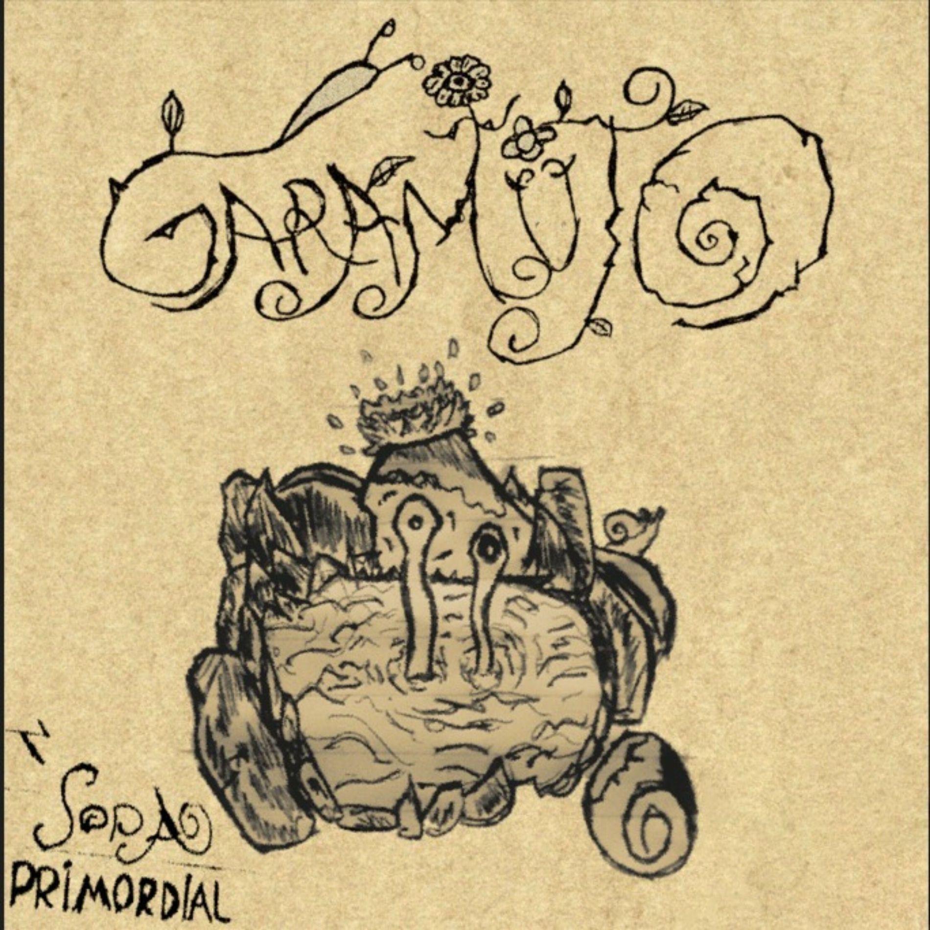 Portada de Sencillo/EP "Sopa Primordial", de Garamujo