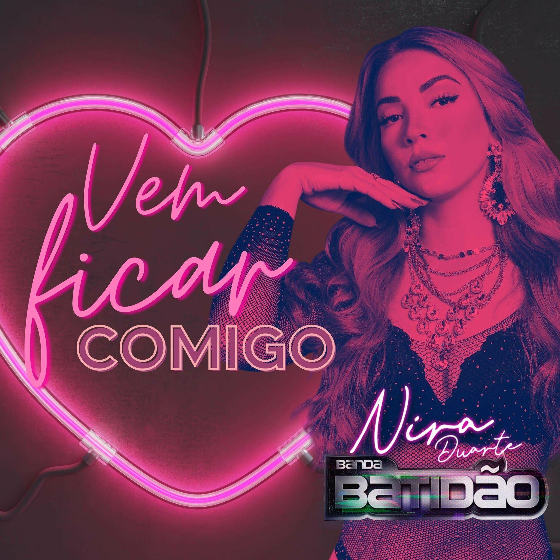 Capa do álbum "Vem Ficar Comigo", de Nira Duarte