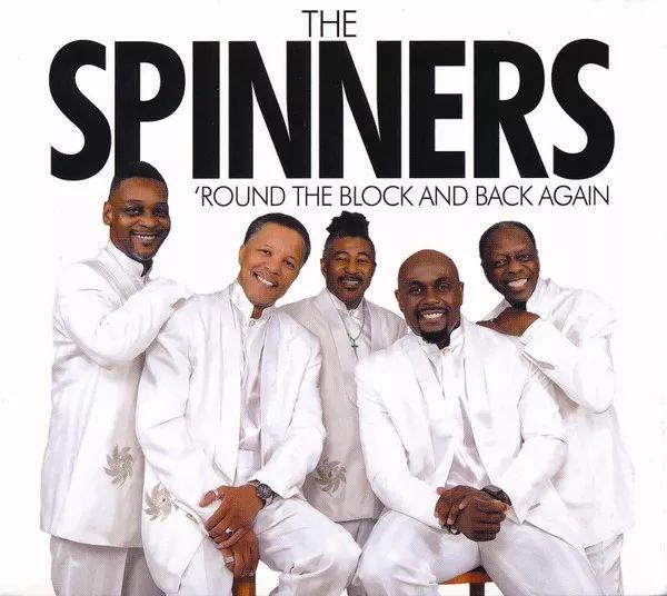 Portada del álbum "Round The Block And Back Again", de Spinners