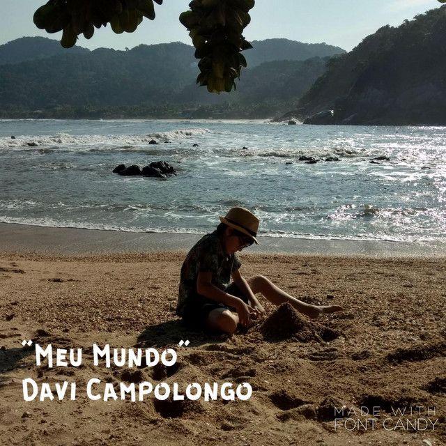 Capa do Single/EP "Meu Mundo", de Davi Campolongo