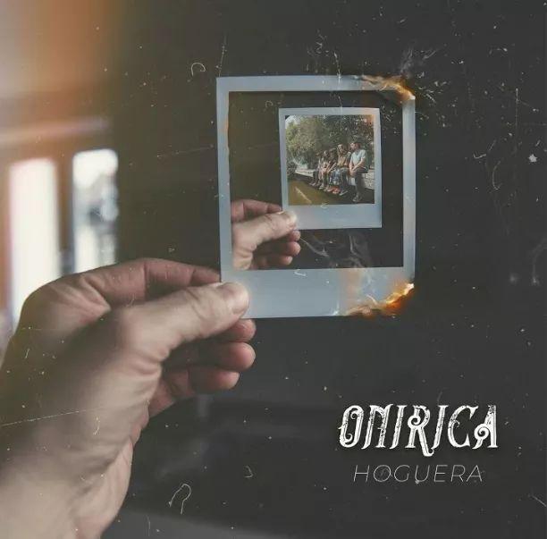 Portada de Sencillo/EP "Hoguera", de Onirica