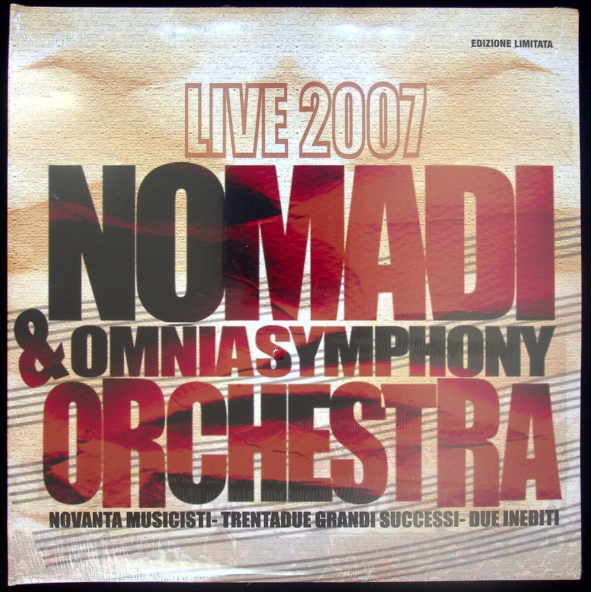 Capa do álbum "Live 2007", de Nomadi