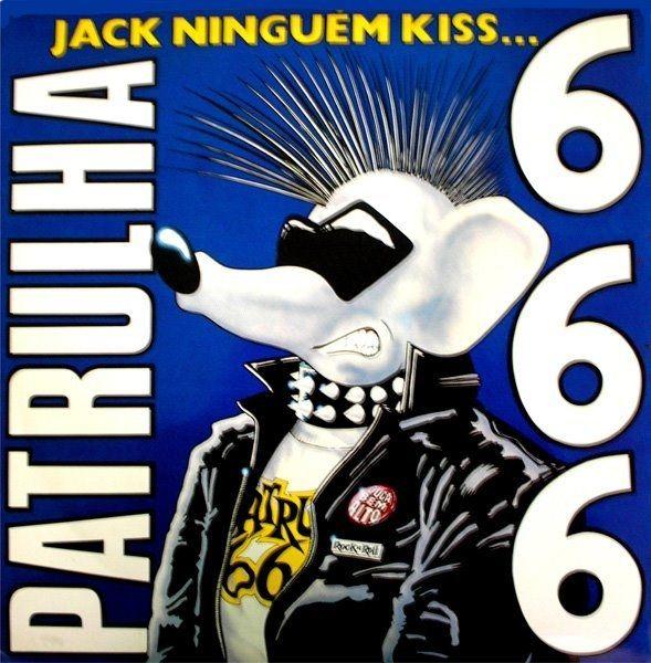 Portada de Álbum "Jack Ninguem Kiss", de Patrulha 66