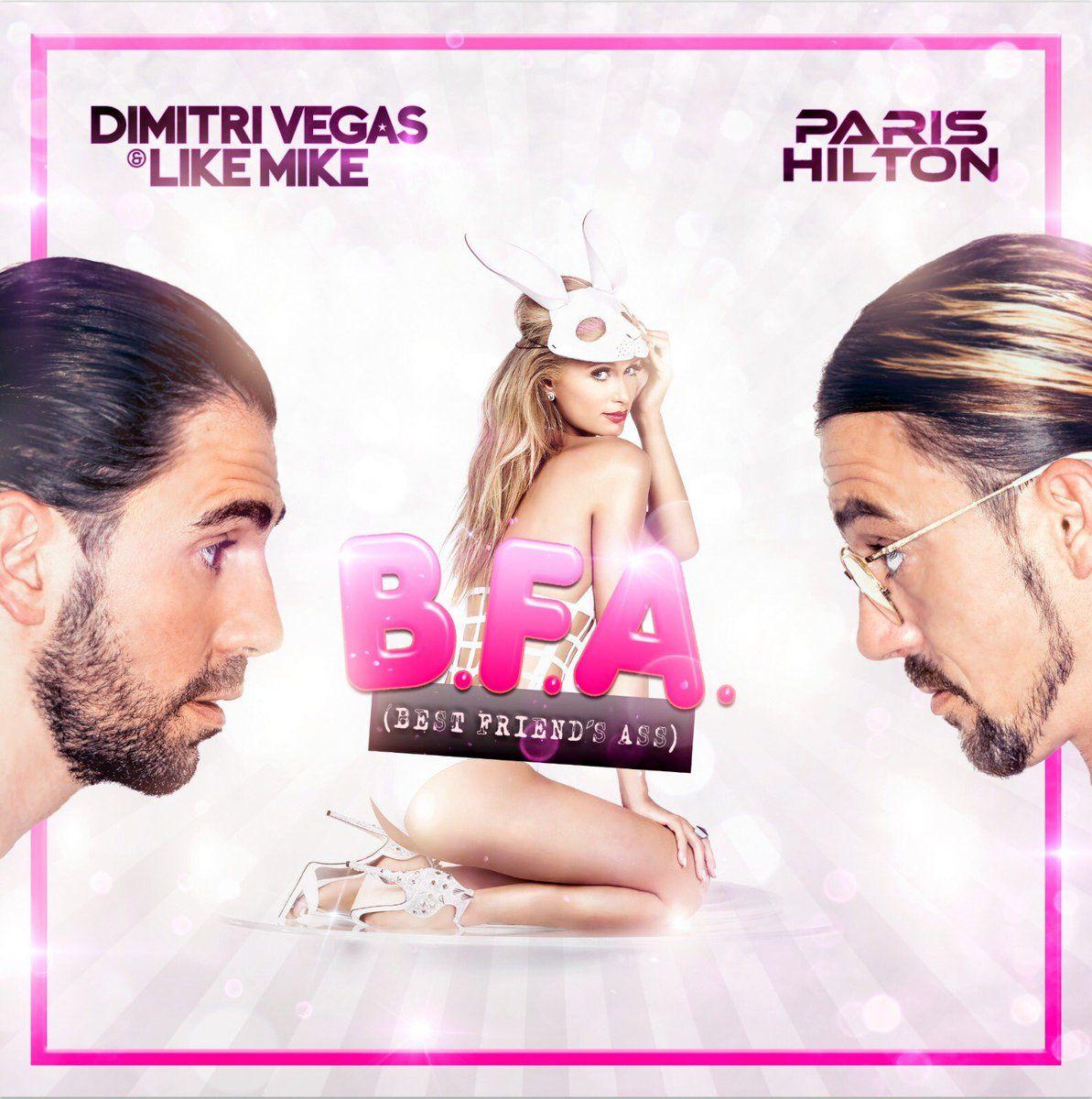Portada de Sencillo/EP "B.F.A. (Best Friend's Ass)", de Paris Hilton