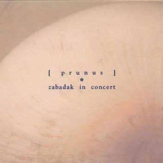 Capa do álbum "prunus", de Zabadak
