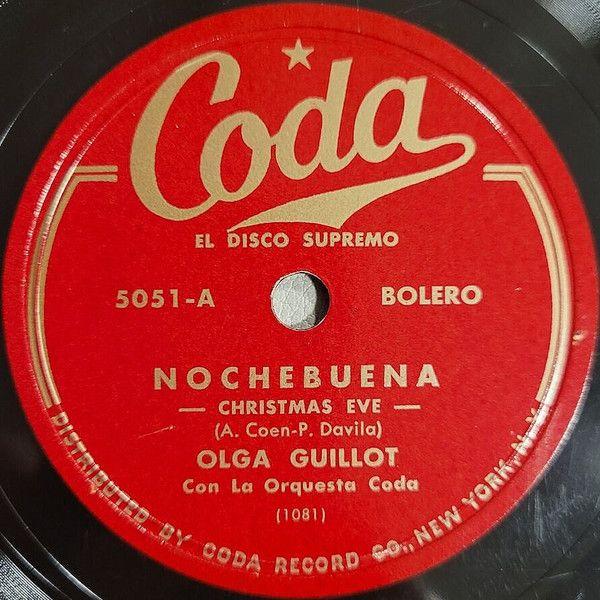 Portada de Sencillo/EP "Nochebuena (Christmas Eve) / Sin Motivo (Without Motive)", de Olga Guillot