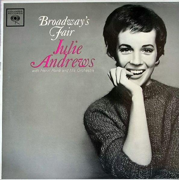 Portada de Álbum "Broadway's Fair Julie", de Julie Andrews