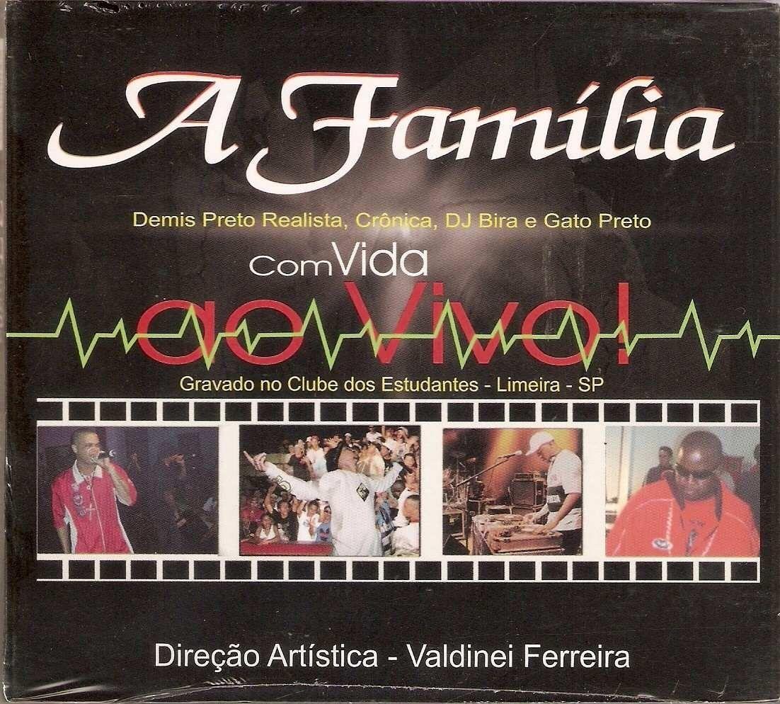 Portada de Álbum "Com Vida - Ao Vivo", de A Familia