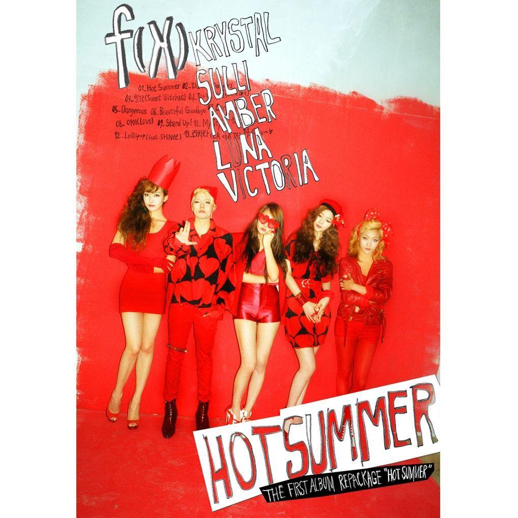 Portada de Álbum "Hot Summer - The 1st Album Repackage", de f(x)