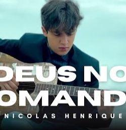 Capa do Single/EP "Deus No Comando", de Nicolas Henrique