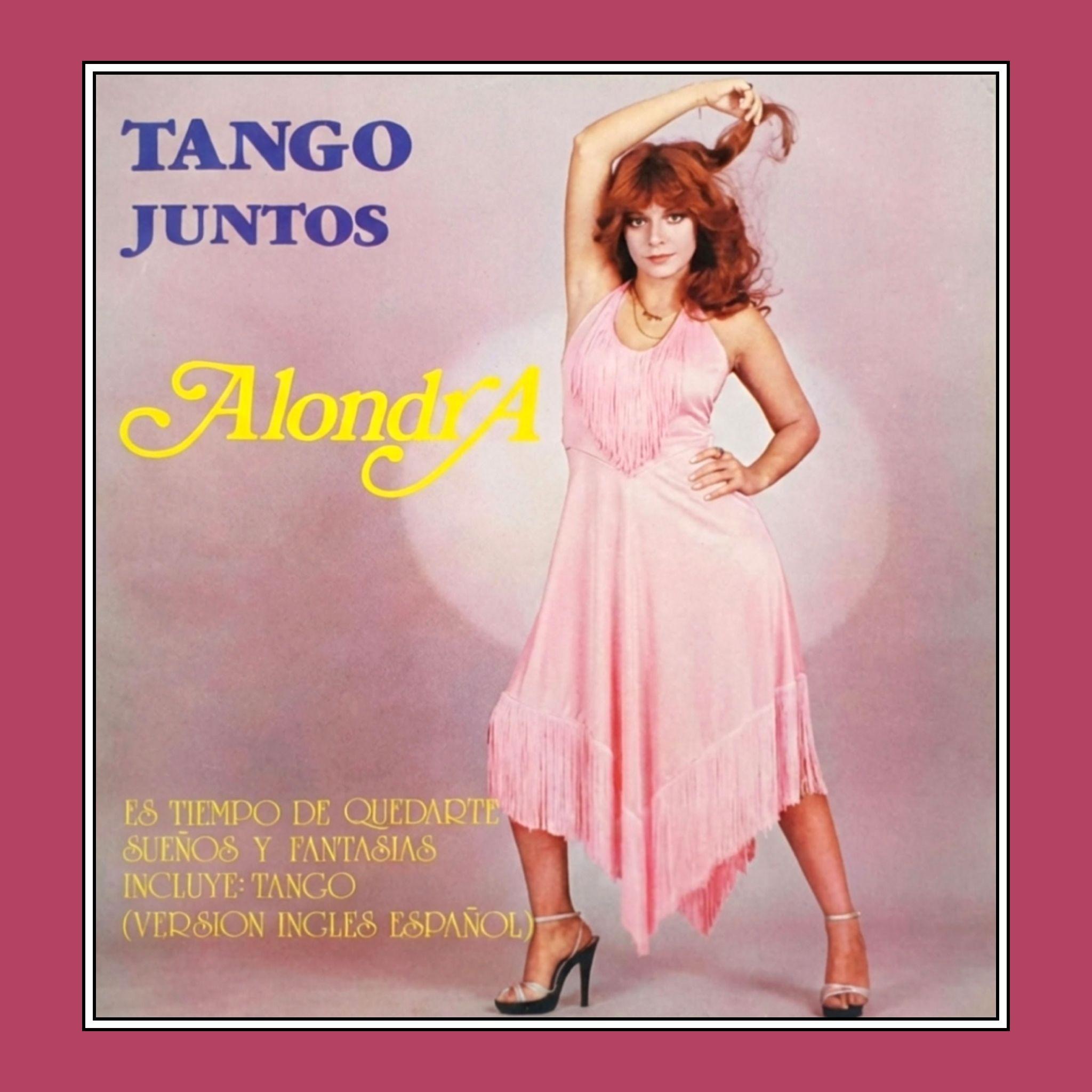 Portada del álbum "Tango", de Alondra