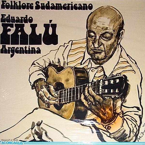 Capa do álbum "Folklore Sudamericano", de Eduardo Falu