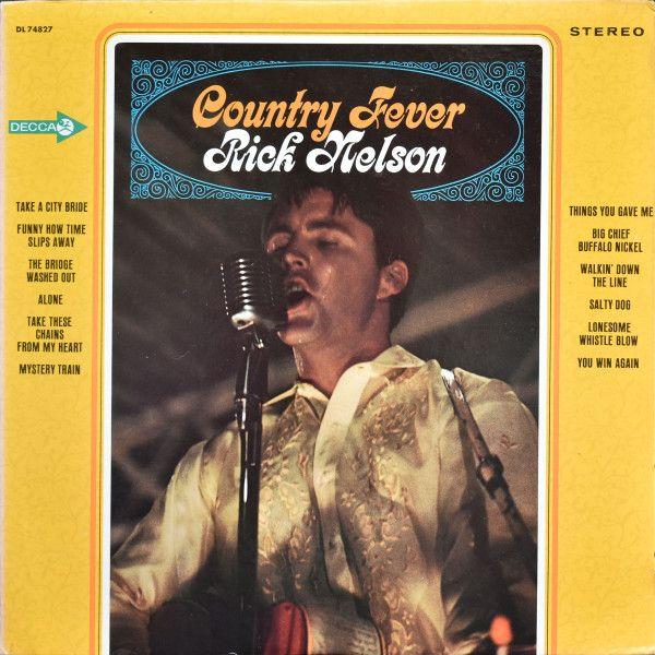 Portada de Álbum "Country Fever", de Ricky Nelson