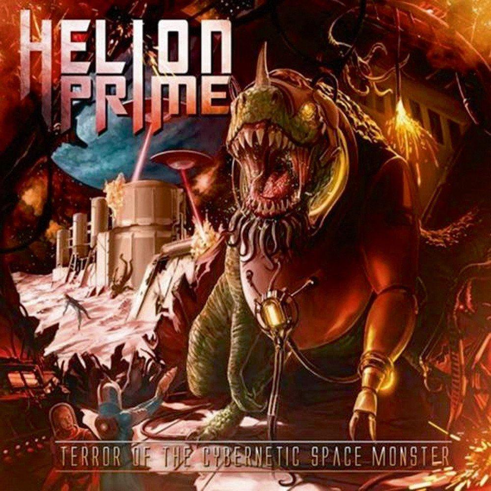 Portada de Álbum "Terror Of The Cybernetic Space Monster", de Helion Prime