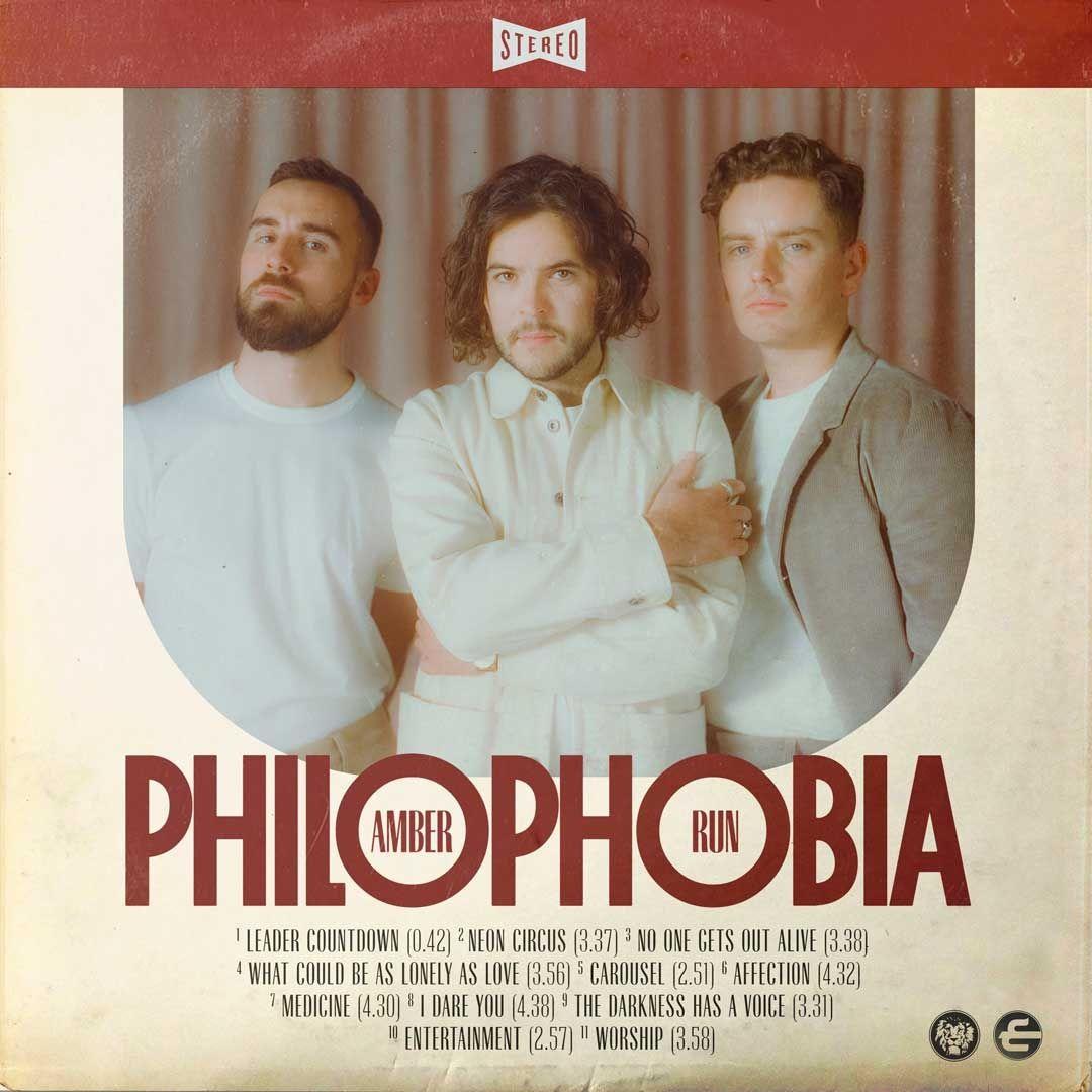 Album cover of "Philophobia" by Amber Run