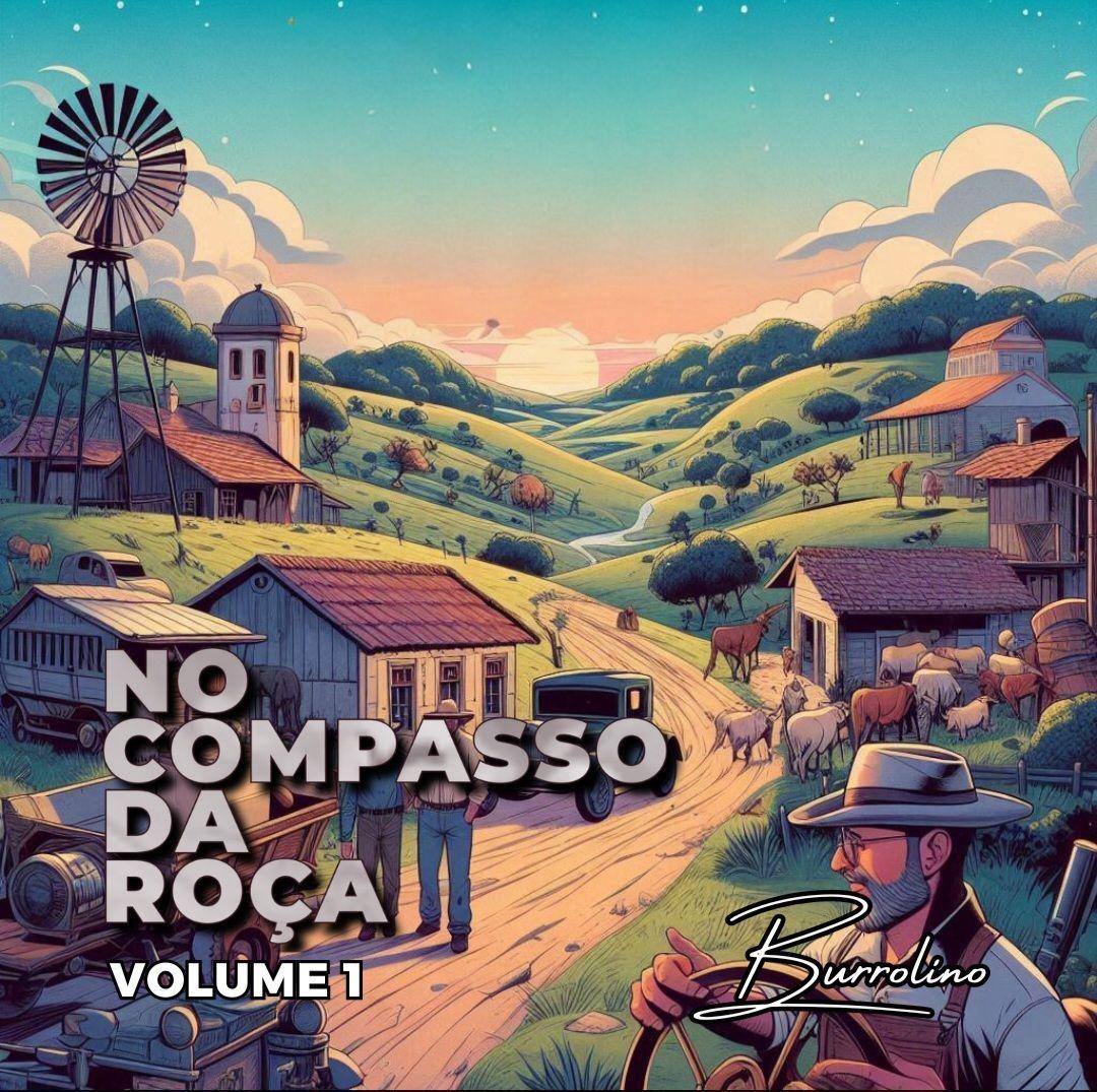 Portada de Sencillo/EP "No Compasso da Roça Vol.1", de Burrolino
