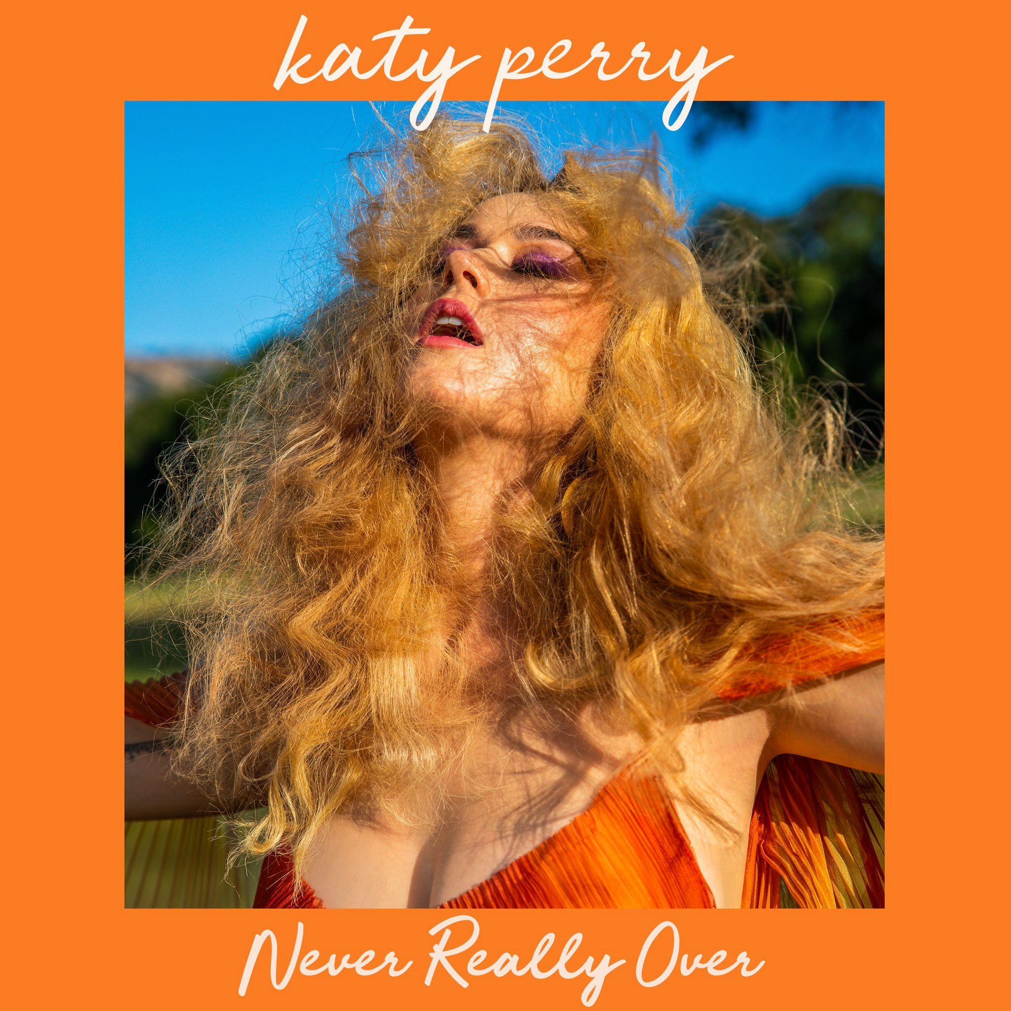 Portada del álbum "Never Really Over", de Katy Perry