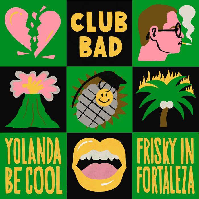 Capa do Single/EP "Frisky In Fortaleza EP", de Yolanda Be Cool