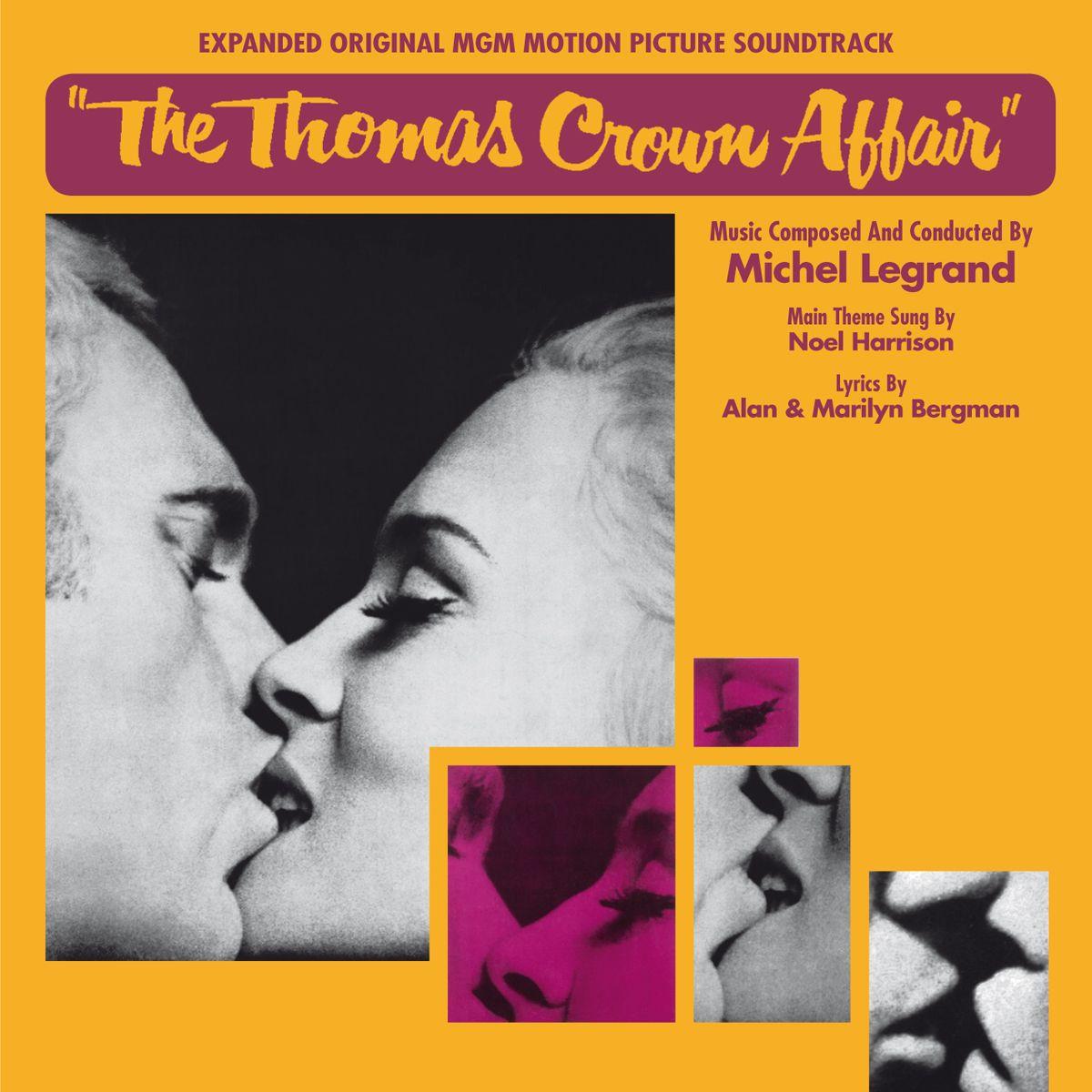 Capa do álbum "The Thomas Crown Affair", de Michel Legrand