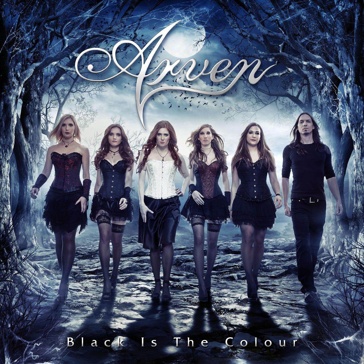Capa do Álbum "Black Is the Colour", de Arven