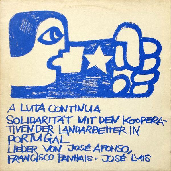 Portada de Álbum "A Luta Continua", de José Afonso