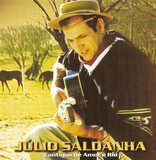 Portada de Álbum "Cantigas de Amor e Rio", de Julio Saldanha