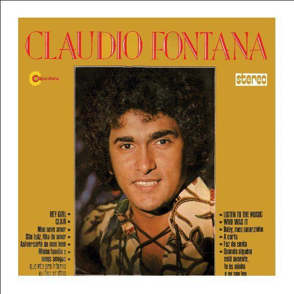 Portada de Álbum "Meu Novo Amor", de Claudio Fontana