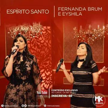 Portada del álbum "Espírito Santo (part. Fernanda Brum)", de Eyshila