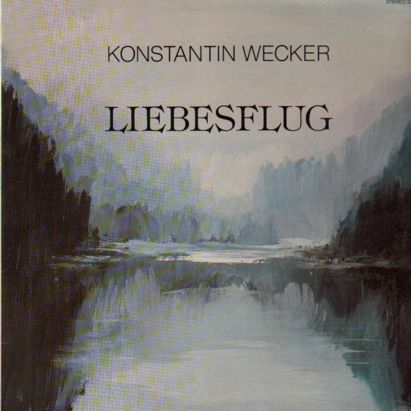 Portada del álbum "Liebesflug", de Konstantin Wecker